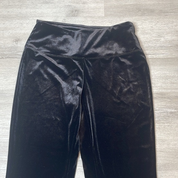 J.JILL Wearever Collection Slim Ankle Black Velour Pants SIZE XS - Picture 4 of 5